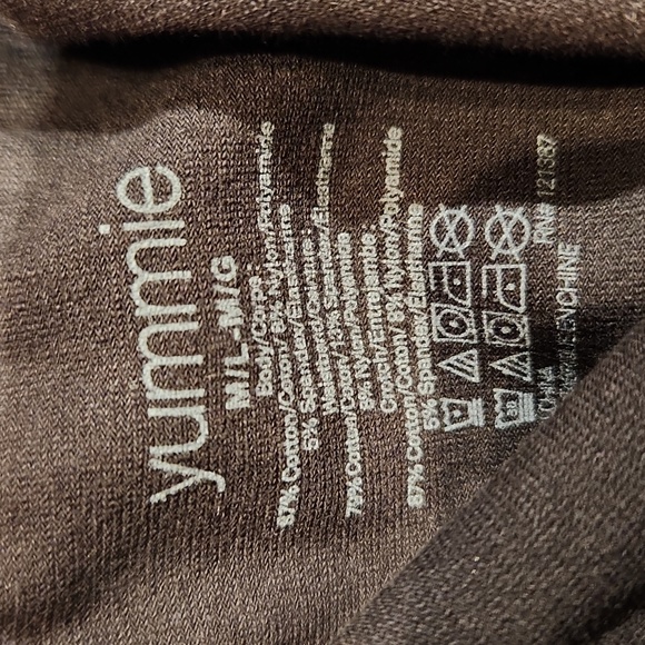 NWT Yummie by Heather Thomson Women's sz L/XL Cotton thong Bodysuit - Picture 6 of 6